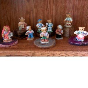 Cherished Teddies World Collection 9 PCS